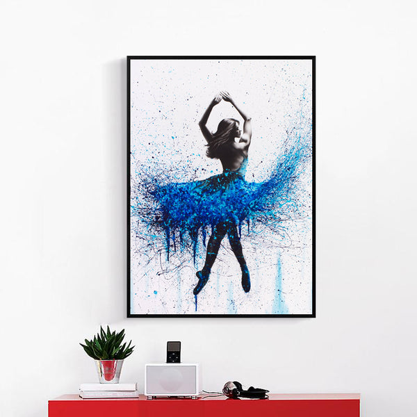 Ballet Colors Canvas Wall Art