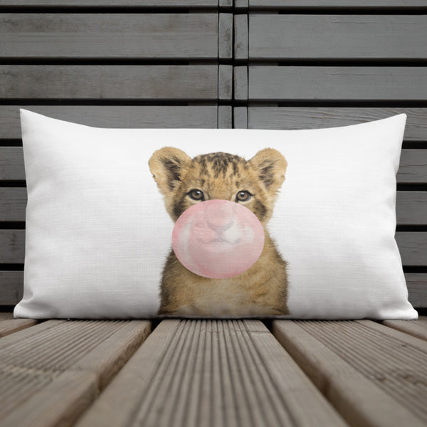 Lion Bubble Gum Pillow
